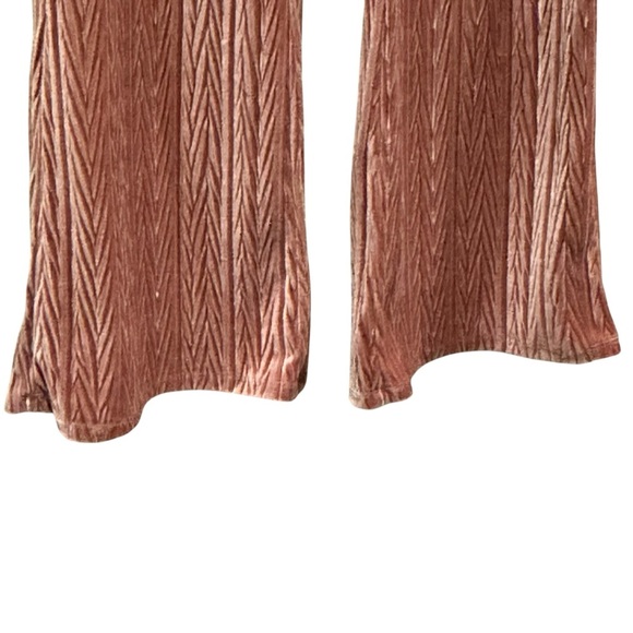 Michael Costello x REVOLVE Rosana Pants Mauve Flare Women’s Size Small New - Picture 4 of 9